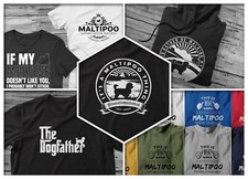 Maltipoo shirt felpa - felpa, con