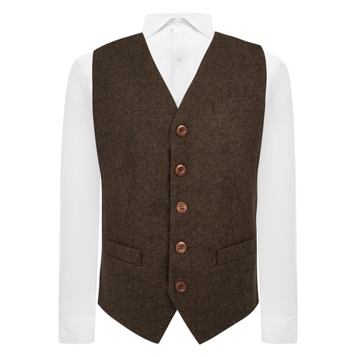 Gilet juta marrone highland - gilet,