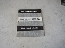 Marantz 32 Service Manual Original