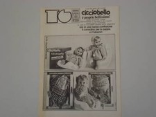 advertising Pubblicità 1973 BAMBOLA SEBINO  CICCIOBELLO