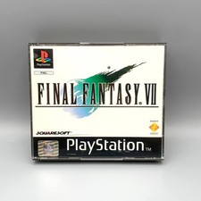 FINAL FANTASY VII 7 PS1 PSX FF per Sony Playstation 1 COMPLETO PAL EUR