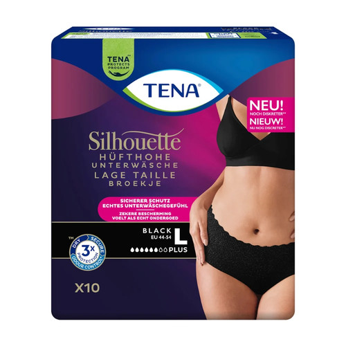 Tena silhouette plus black - tena,