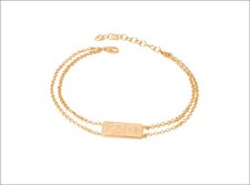 Cavigliera Donna Oro Lingot