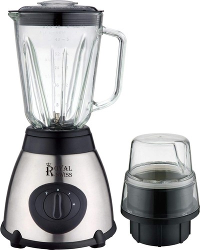 Frullatore 1000w inox vetro - inox, e