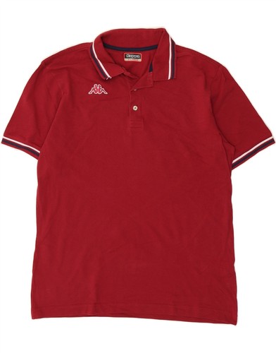 Polo uomo kappa - kappa, rosso