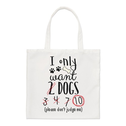 Voglio solo cani - solo, borsa