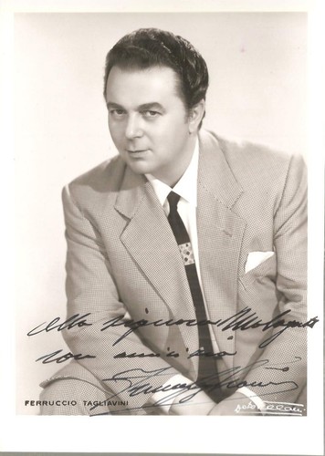 Tagliavini ferruccio - ferruccio, (tenore)