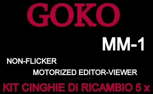 Kit cinghie ricambio 5 x - ★kit,