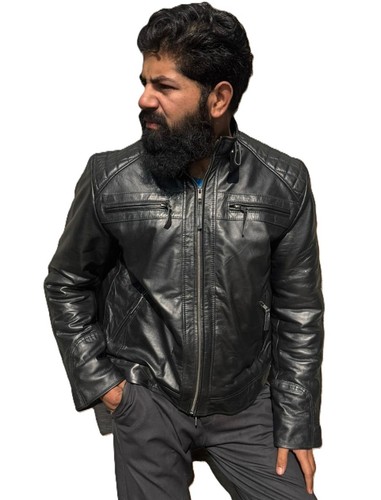 Giacca motociclista uomo nera - motociclista,