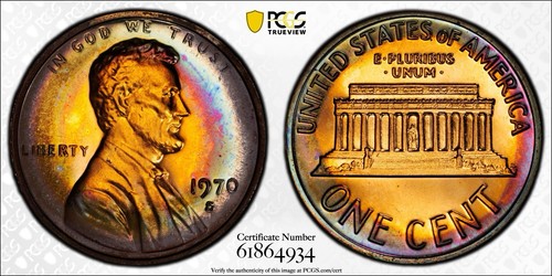 1970 proof lincoln - proof, pcgs