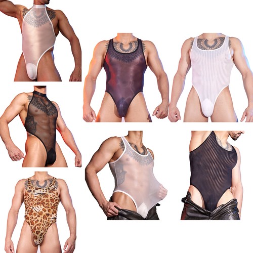 Body uomo intimo sissy tuta - body,