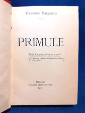 Francesco Margaritis, Primule