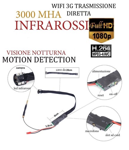 Spy camera spia wifi - spy, hd