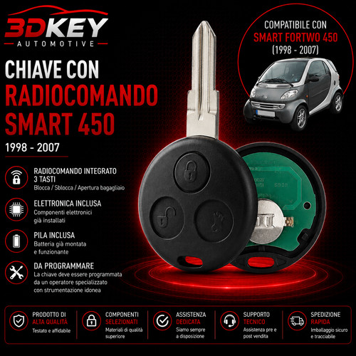 Chiave auto smart - auto, 450