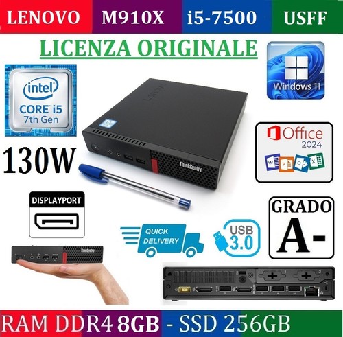 Lenovo m910x mini 7500 - lenovo, i5-7500