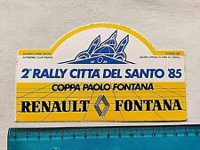 2° RALLY CITTA' DEL SANTO