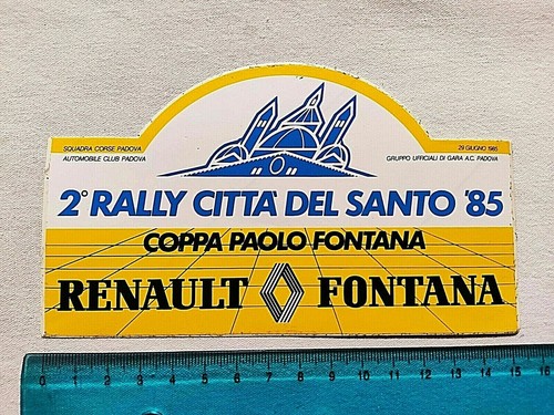 Rally citta del santo - 2°,