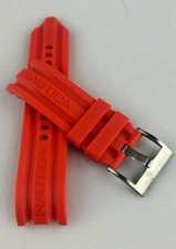 Cinturino Orologio Nautica Attacco Ansa 24mm Silicone Ottima Qualità Unisex