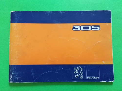 Peugeot 305 libretto -  , uso 
