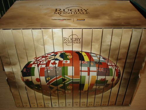Box dvd originali rugby - box,