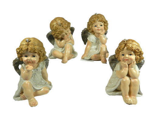 Angeli decorativi 14h - cm,