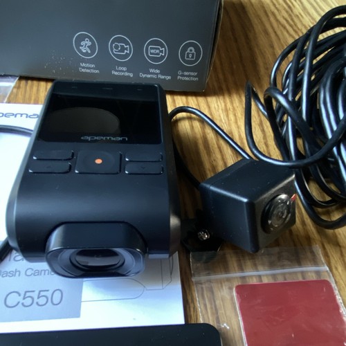 Apeman c550 dual dash cam - apeman,