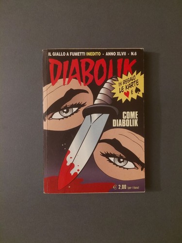 Diabolik giallo a fumetti - giallo,