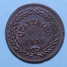 GREGORIO XVI QUATTRINO 1838