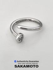 Anello aperto chiodo sfera
