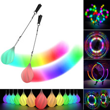 2 LED Poi Palle Da Giocoliere