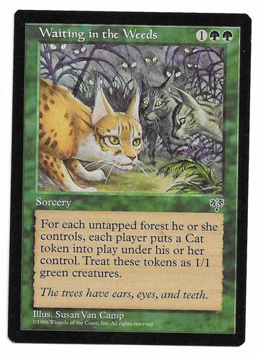 Mtg waiting the weeds - the,