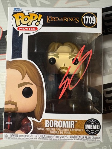 Boromir funko pop signed - signed, by