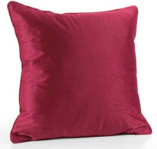 CUSCINO ROSSO VELLUTO IMBOTTITO DIVANO SALOTTO POLTRONA 400+200 GR MODER 45*45cm