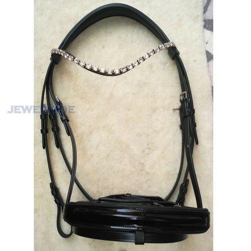 Bling dressage bridle fascia - dressage,
