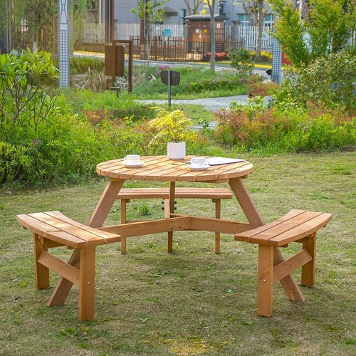 Set tavolo panca ombrellone - tavolo,