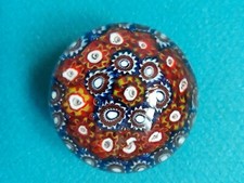 fermacarte Murano Murrina millefiori in vetro vintage