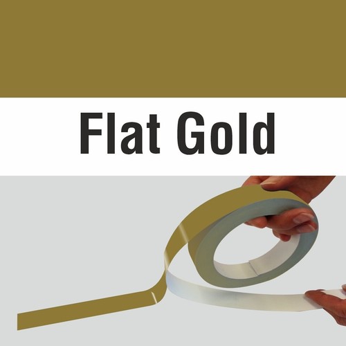 Gessato flat gold - gessato,