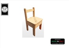 SEDIA Sgabello  in Legno di