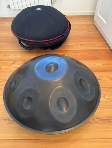 Handpan con custodia - 60, cm