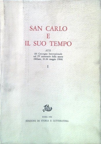 San carlo suo tempo - il,