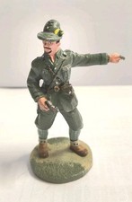 Soldatino Alpino in Piombo - UFFICIALE IN UNIFORME DA GUERRA 1943 - del Prado