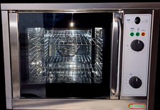 Apparecchio inox per la ristorazione: forno elettrico a convezione peso kg 26