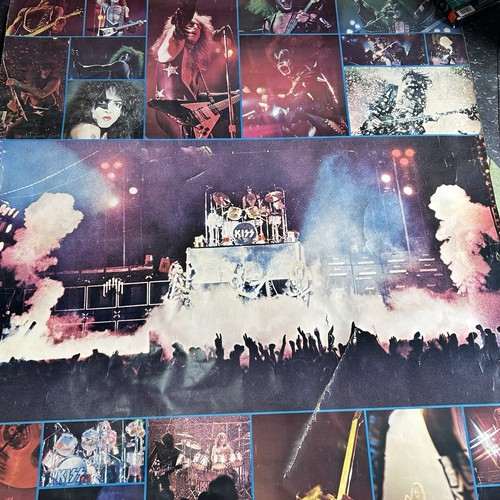 Poster vintage 1976 kiss - kiss, alive