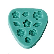 Stampo Silicone Foglie e Fiori