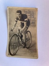 Gino Bartali foto originale Milano - Sanremo e  figurina 1938 vincitore Tour