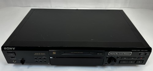 Sony minidisc deck - sony,