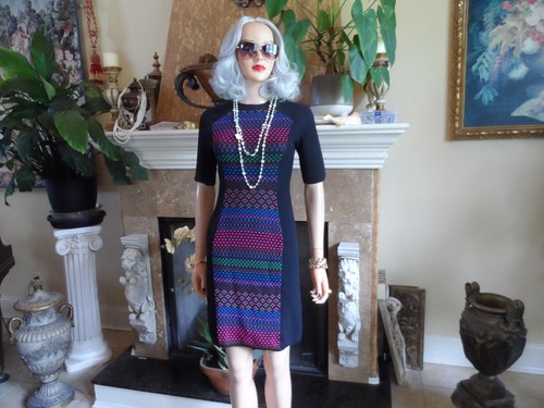 Abito tubino missoni nero - abito,