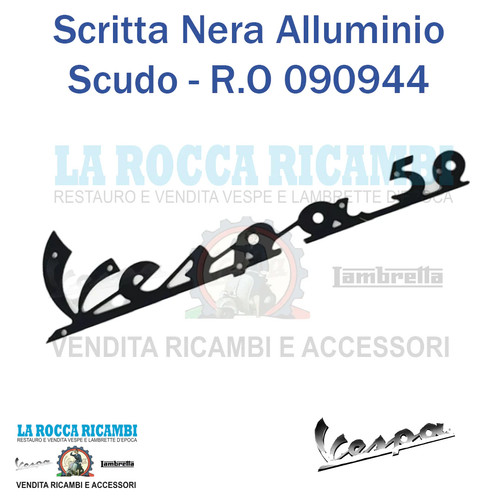 Scritta alluminio anteriore - scritta,