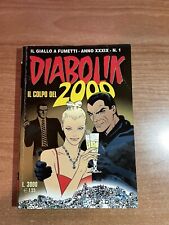 DIABOLIK ANNO XXIX N. 1 - IL COLPO DEL 2000 -  PRIMA STAMPA