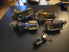 Lotto 4 Moto vintage POLISTIL - Giocattolo da Restaurare 